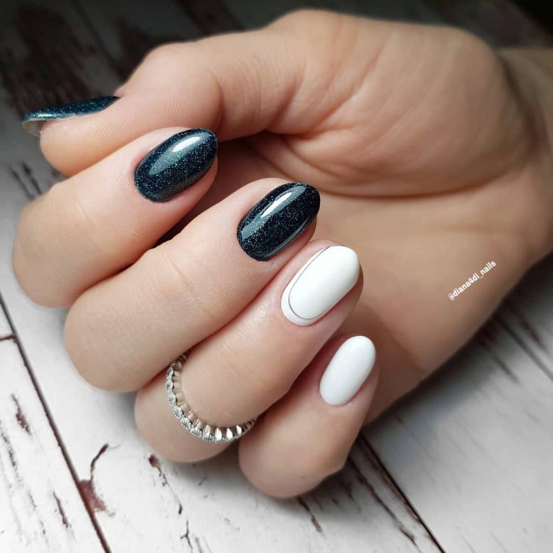 Gel polish Kodi Professional No. BW 010 (white, enamel), 7 ml