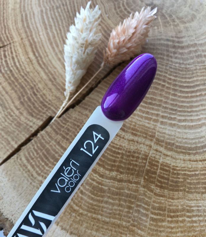 Valeri Gel nail polish 124, 6 ml