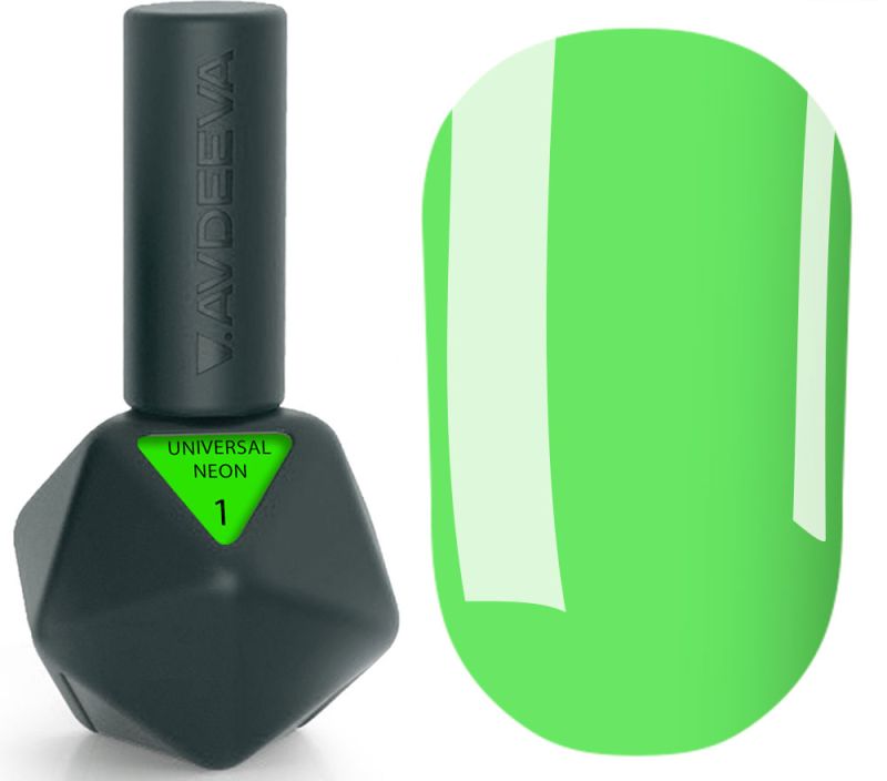 Victoria Avdeeva Гель для ногтей Universal Gel Neon 1, 12 мл