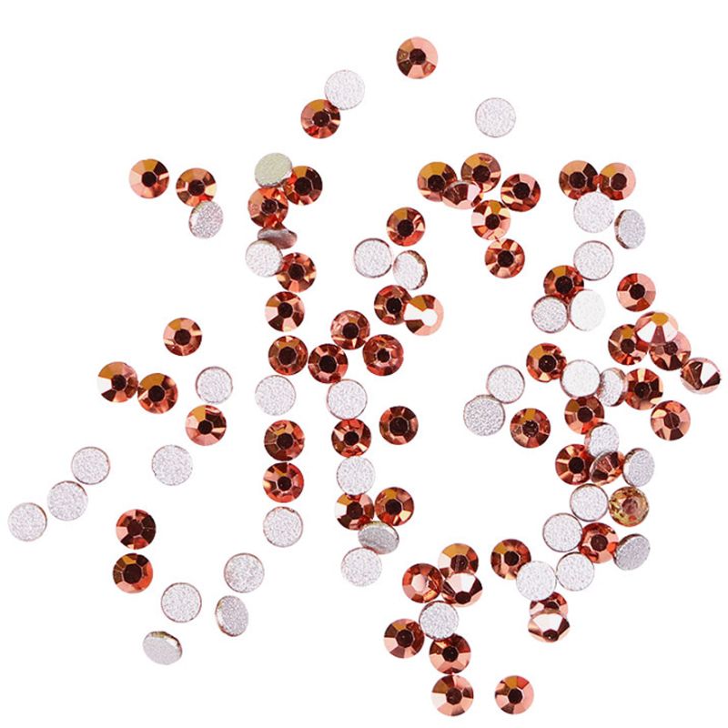 Komilfo стразы Rose Gold, размер 3 (100 шт. в упаковке)