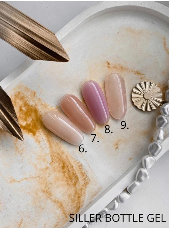 Siller Гель для ногтей Bottle Gel №08 (розовый), 15 мл