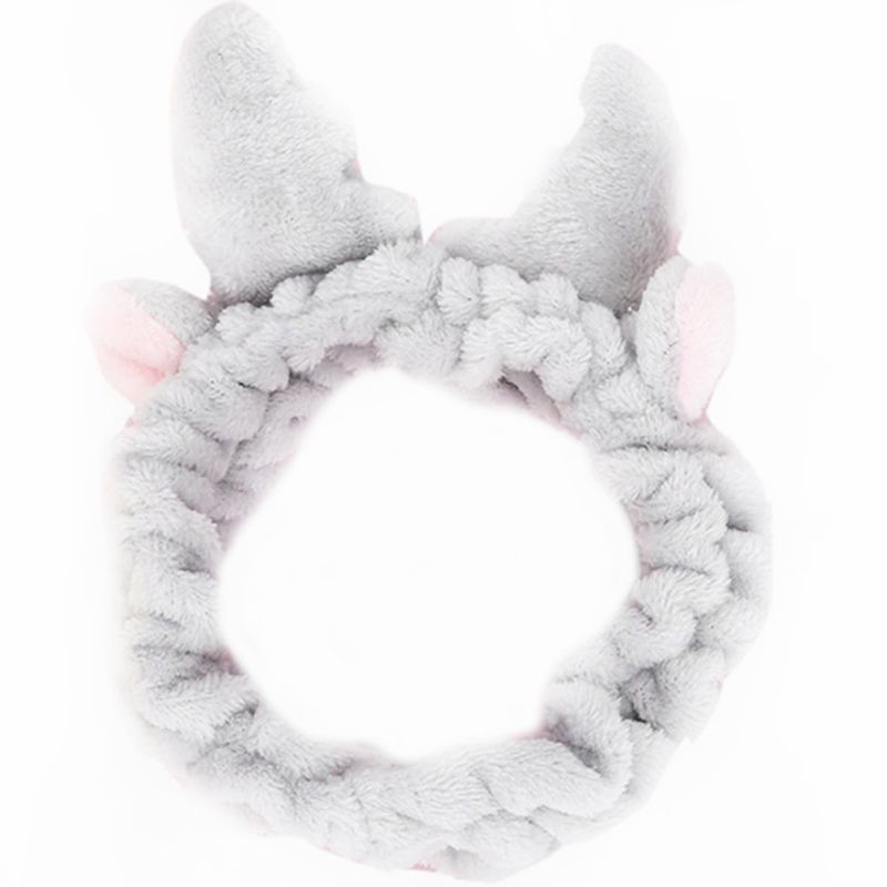 light gray with pale pink