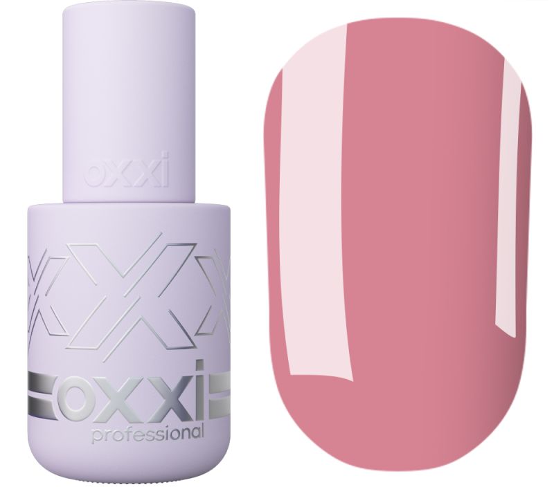 OXXI Cover Base No. 6 - camouflage base-corrector for gel polish (pink), 10 ml