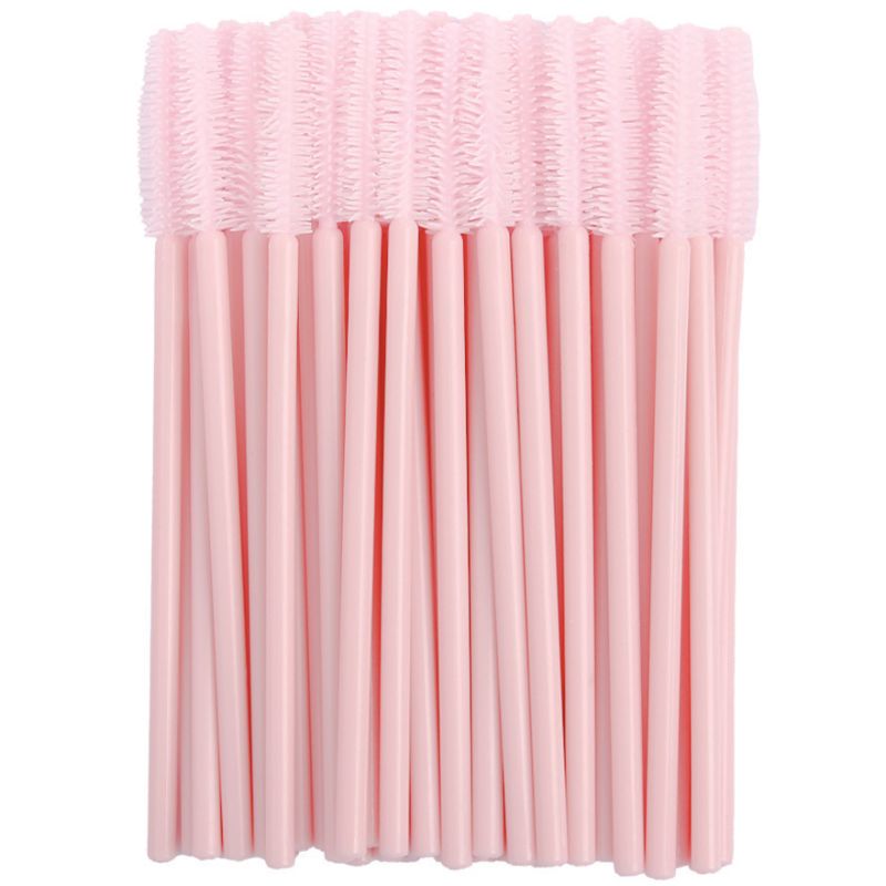 Hair brush, nylon, red with black base, 1 pc.