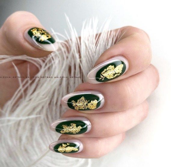 Гель-лак Couture Colour №159 (темно-зеленый, эмаль), 9 мл