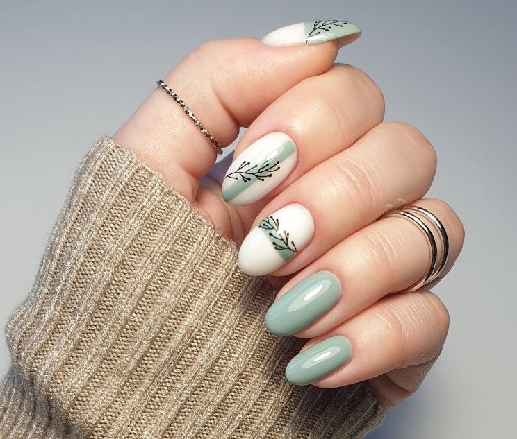 MOON FULL color Gel polish gel-varnish No. 626 (green smoky, enamel), 8 ml
