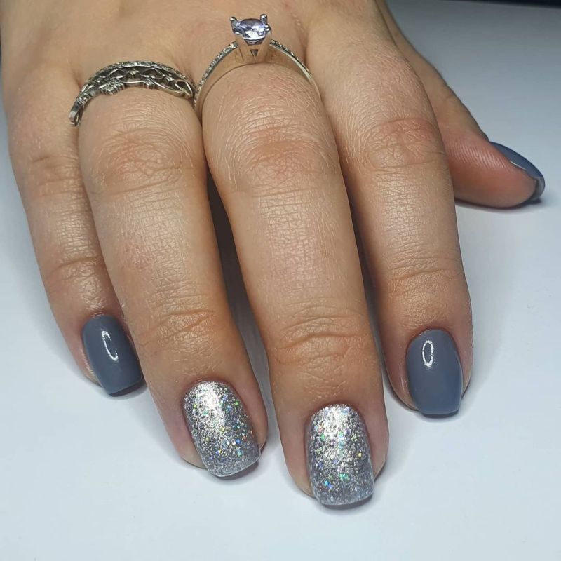 FOX Spectrum gel varnish No. 012 (dark gray, enamel), 7 ml