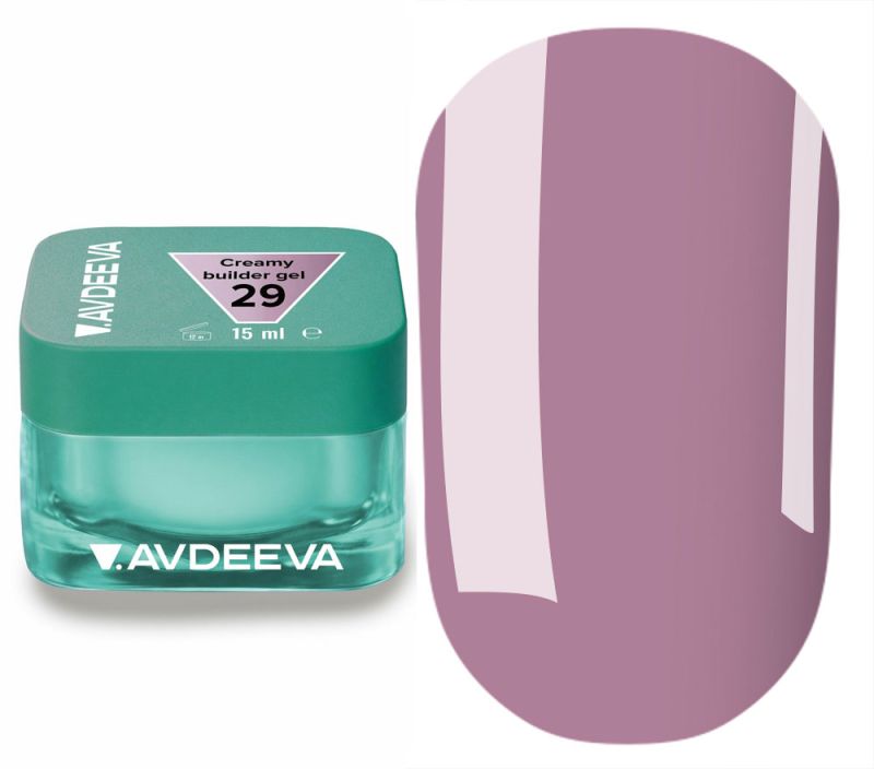 Victoria Avdeeva Гель для ногтей Creamy builder gel №29, 15 мл