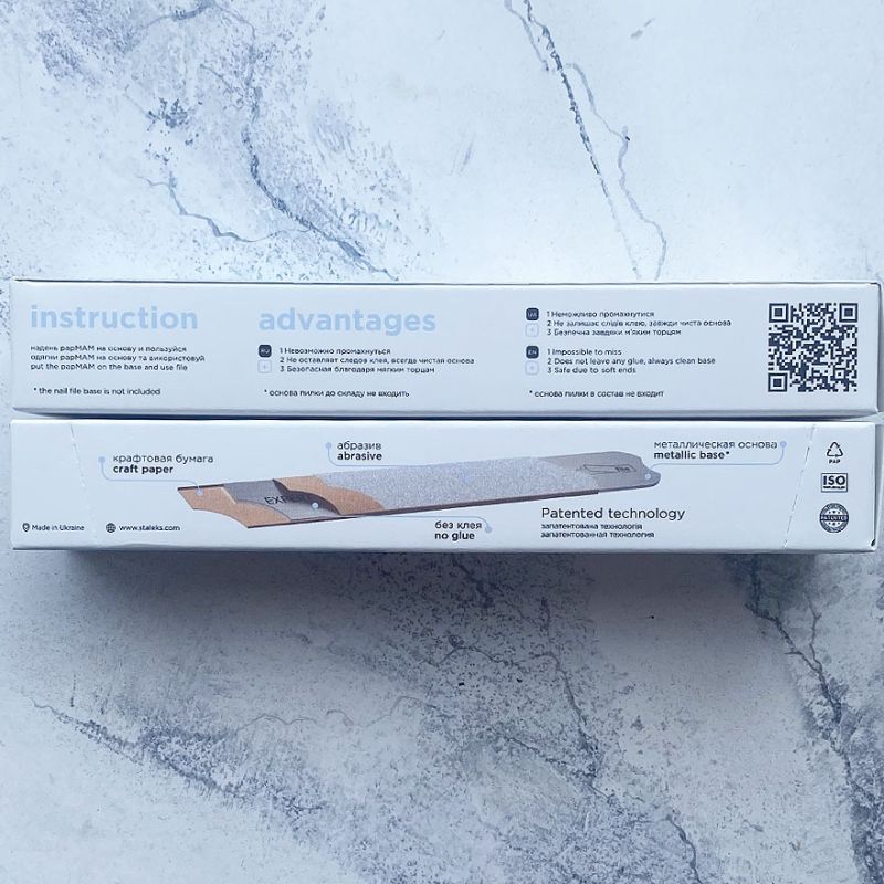 Staleks Pro - Replaceable files white papmAm for straight saw EXPERT 22 100 grit (50 pcs)