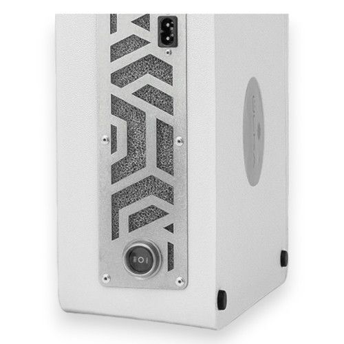 ÜLKA X2F Premium Маникюрная вытяжка из Хеппа фильтром, белая, металлическая решетка