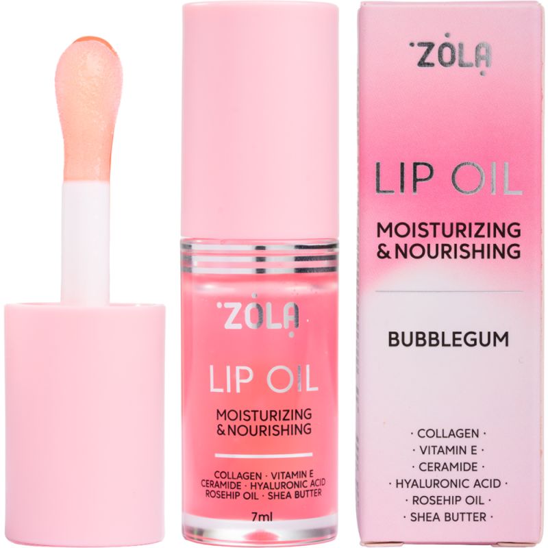 ZOLA Масло для губ Bubblegum, 7 мл