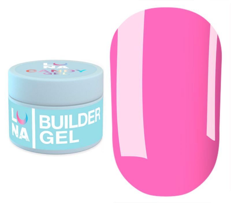 LUNA Candy Gel No. 05 (pink), 15 ml