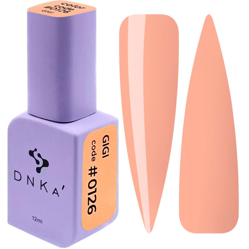 DNKa Гель-лак для нігтів NEW FORMULA 0126, 12 мл