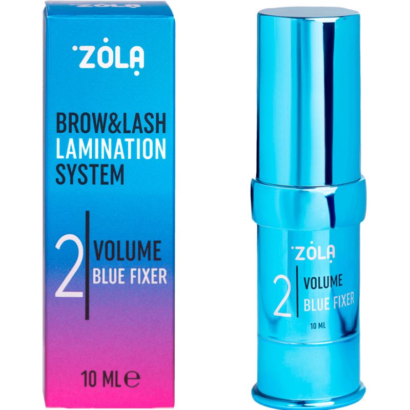 ZOLA Состав для ламинирования 02 Volume Blue Fixer