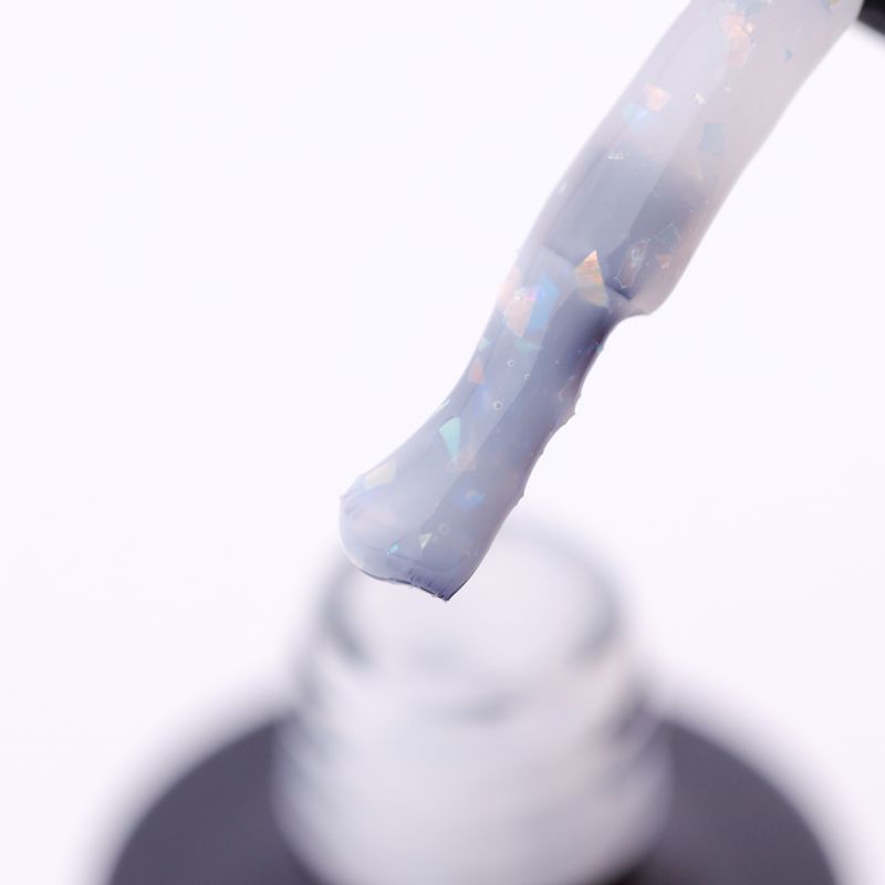 SAGA professional AGATE BASE 1 (молочний з ефектом битого скла), 9 мл