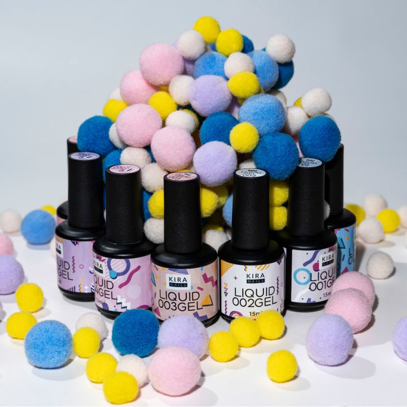 Kira Nails Liquid Gel 010 (лиловый), 15 мл
