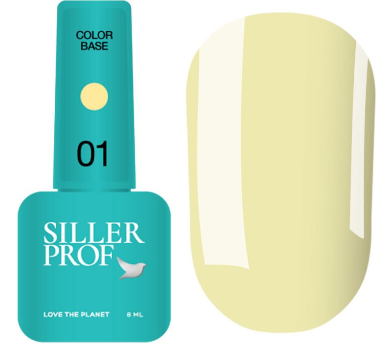 Siller База для нігтів Color Base №01, 8 мл