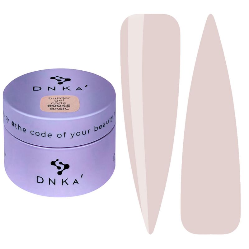 DNKa Гель для ногтей Builder Gel NEW FORMULA 0045 Basic, 30 мл