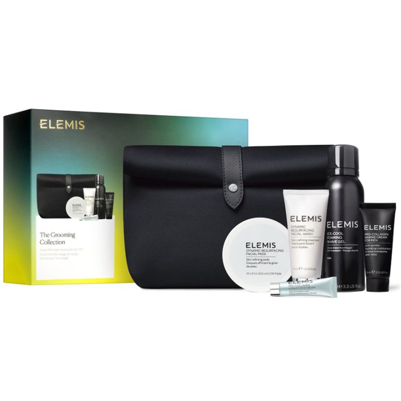 ELEMIS Set of bestsellers in cosmetics for the new Kit The Grooming Collection Travel Skincare Favorites for Him