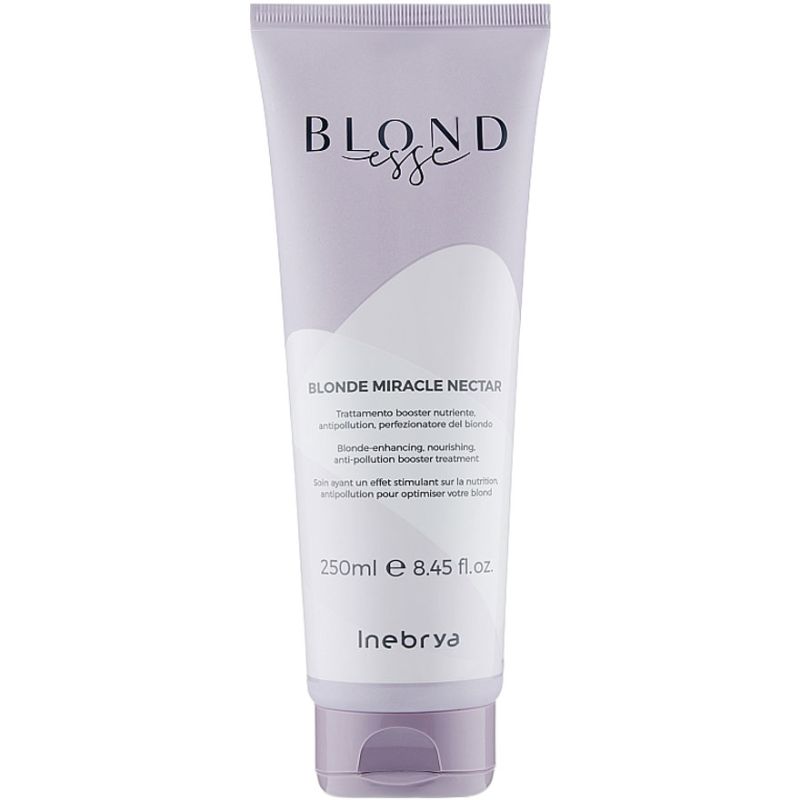Inebrya Интенсивная питательная маска для блонда Blonde Miracle Nectar, 250 мл