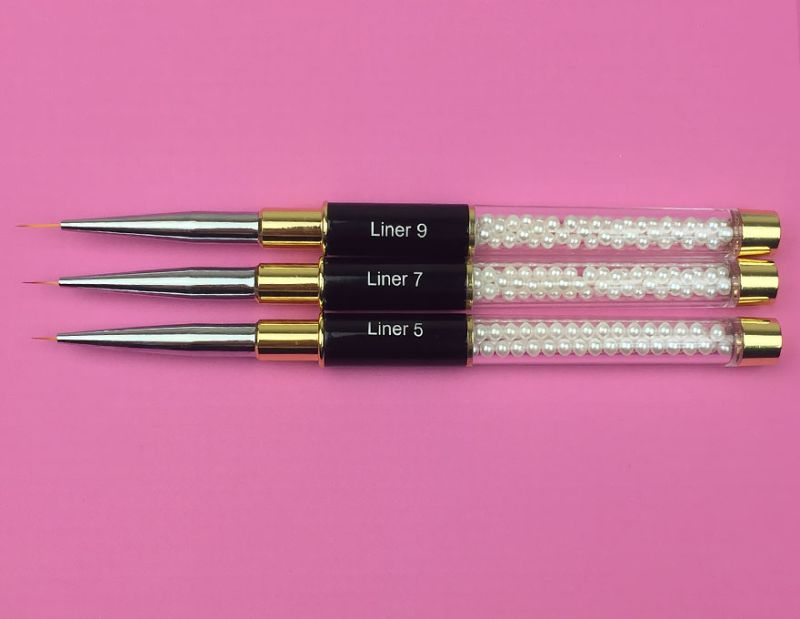 Brush for fine lines Kira Nails Liner 5 (Nylon)