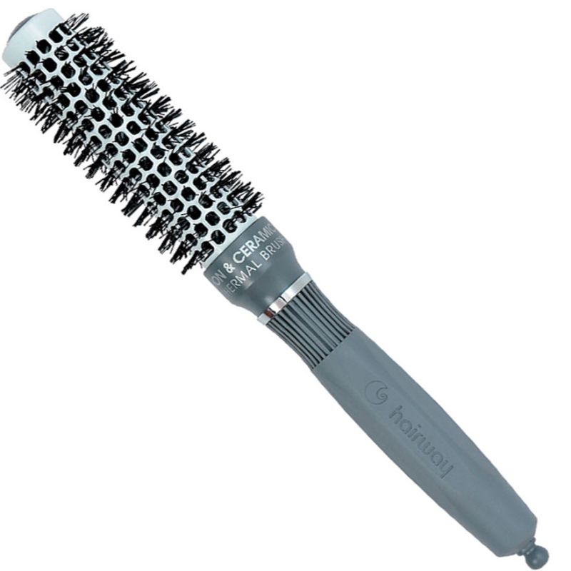Hairway Thermal brushing ceramic ion + spacer d 25/40 mm gray