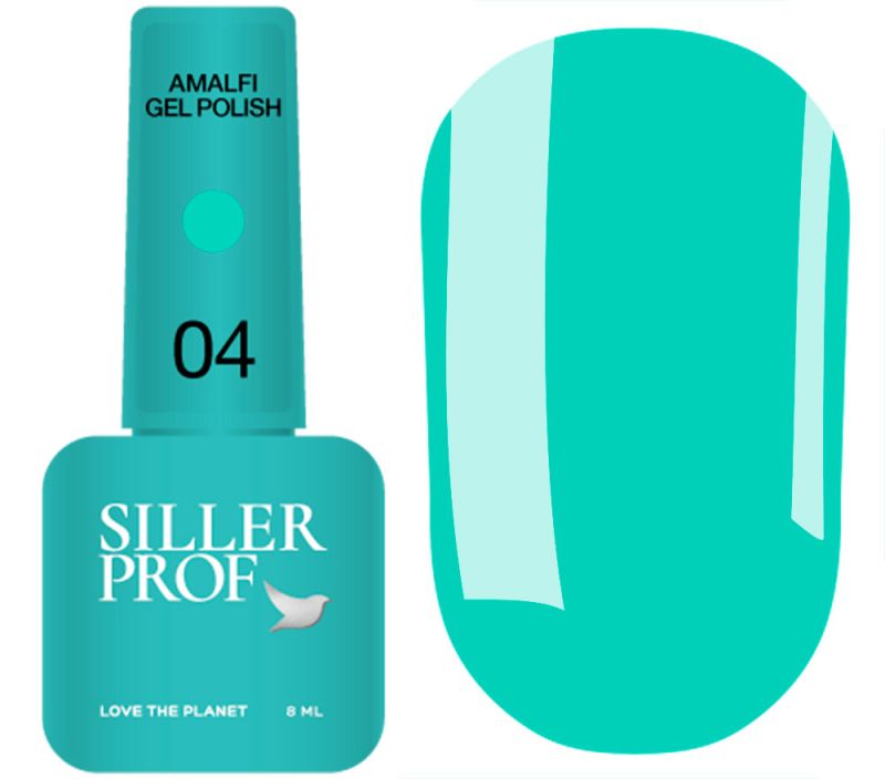 Siller gel varnish No. 037 (warm red, enamel), 8 ml