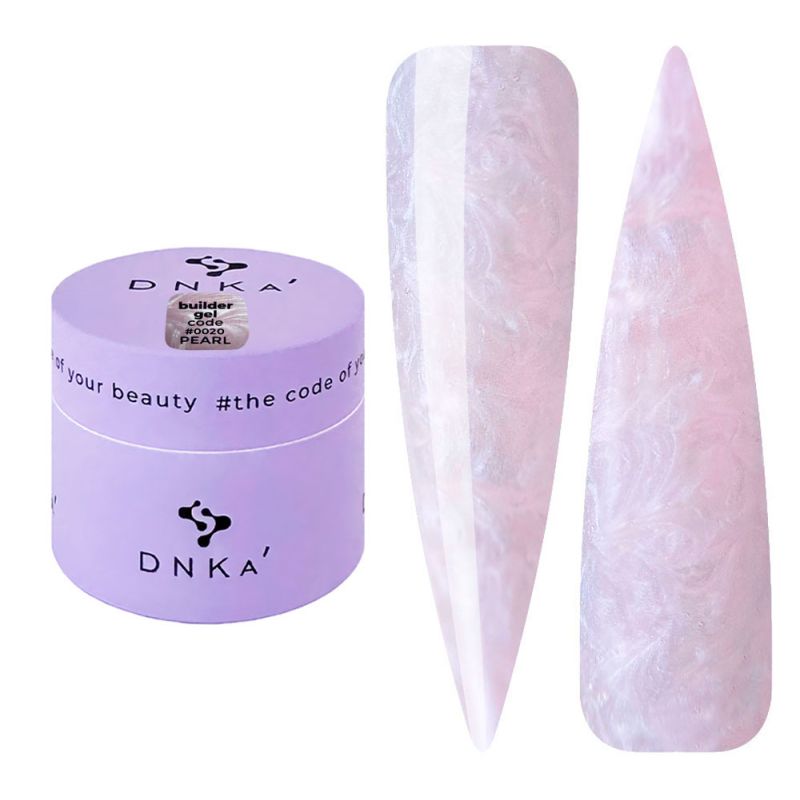 DNKa Гель для ногтей Builder Gel 0020 Pearl, 15 мл