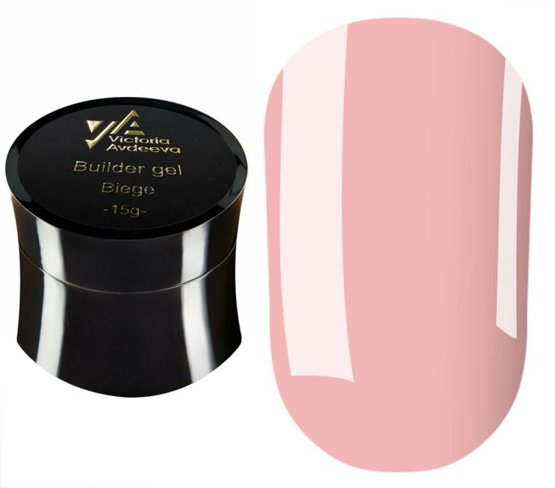 Victoria Avdeeva Гель для ногтей Builder gel Beige, 15 мл