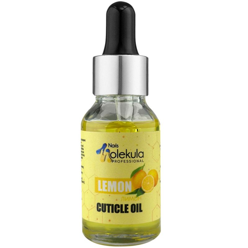 Molekula Cuticle oil with lemon aroma, 15 ml
