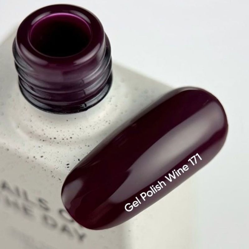 Nails Of The Day Гель-лак для нігтів Wine 171, 10 мл