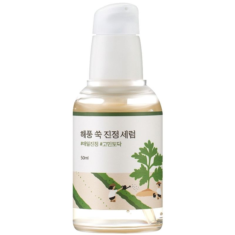 ROUND LAB Сыворотка успокаивающая с морской полынью Mugwort Calming Serum, 50 мл