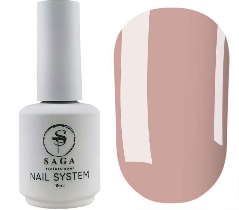 SAGA professional LIQUID GEL 17 (коричневый), 15 мл