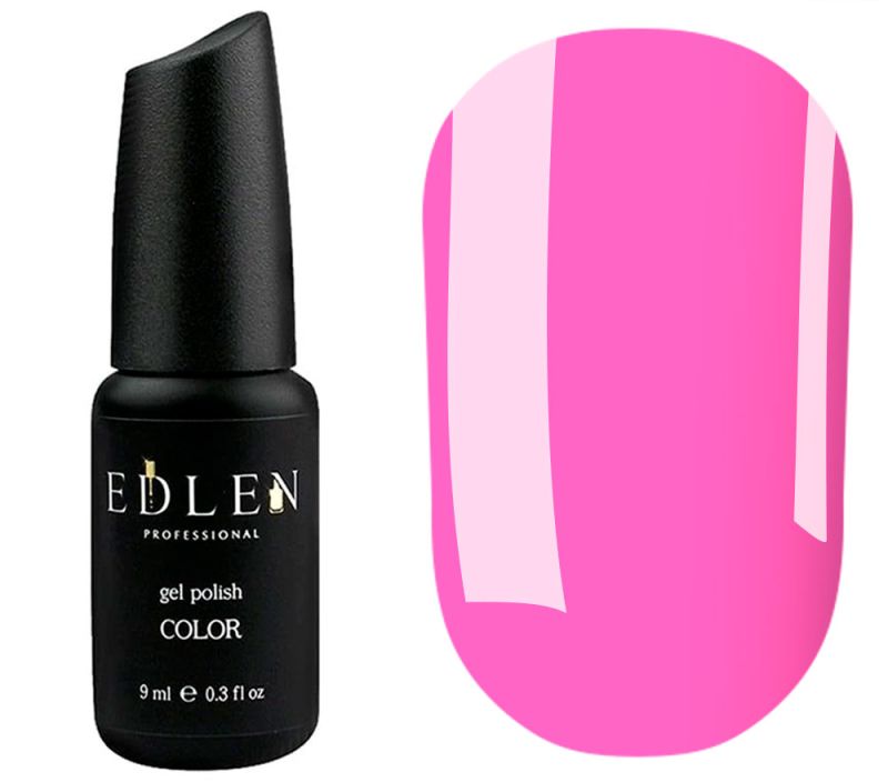 Edlen Gel nail polish 011 (Barbie pink, enamel), 9 ml