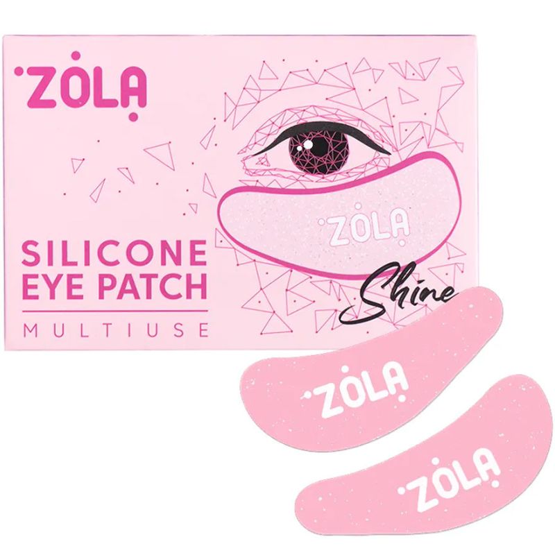 ZOLA Rich Silicone Eye Patches Reusable Silicone Eye Patches - erysipelas, 1 pair