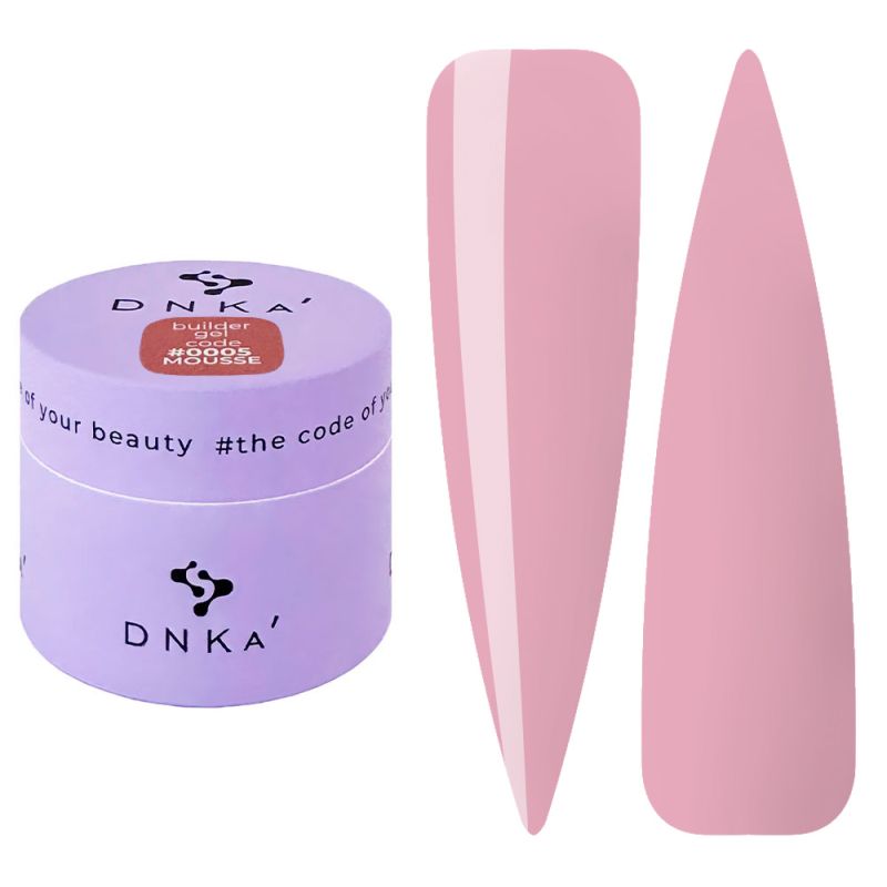 DNKa Гель для ногтей Builder Gel Mousse (HEMA/TPO FREE) 0005, 15 мл