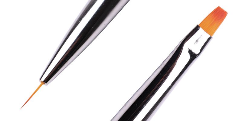 Komilfo Double Gel flat 4 (Nylon) / Liner 7 (Nylon)