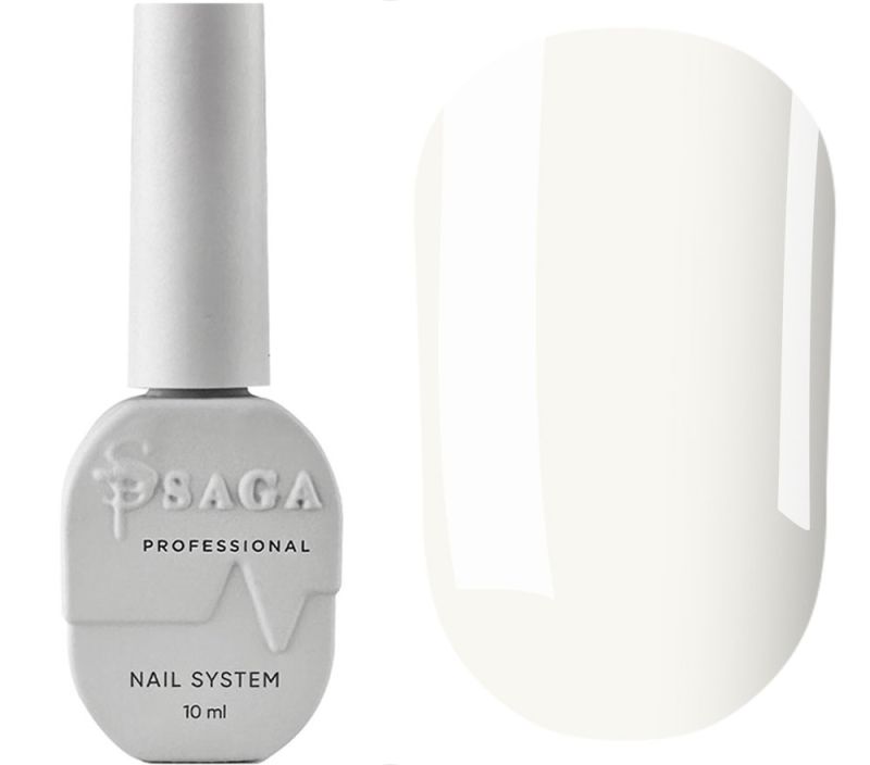 SAGA professional Top Ivory - milk top without sticky layer, 9 ml