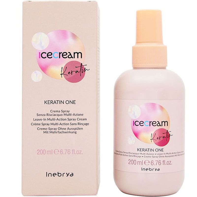 Inebrya Многофункциональный спрей с кератином 15 в 1 Keratin One Multi-action, 200 мл