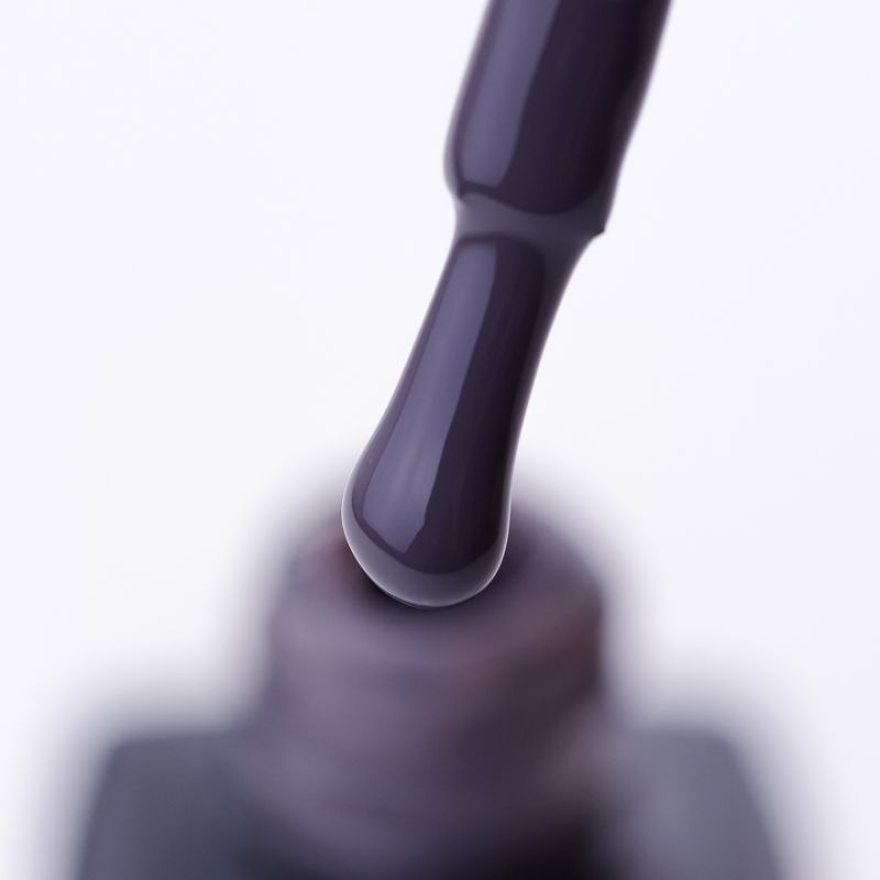Kira Nails gel varnish No. 067 (dark purple, enamel), 6 ml
