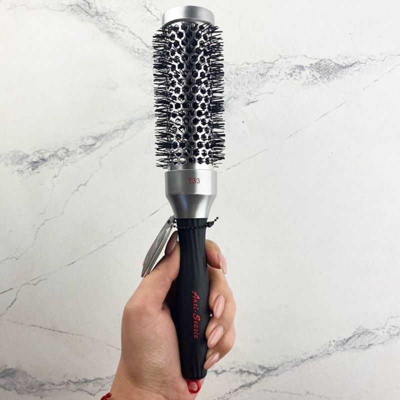 Olivia Garden - PRO TERMAL Anti-static, blow-through brush 33 mm.