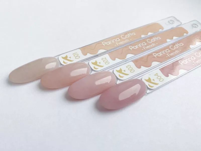 Гель-лак F.O.X French Panna Cotta №004 (холодний рожевий для френча, напівпрозорий),12 мл