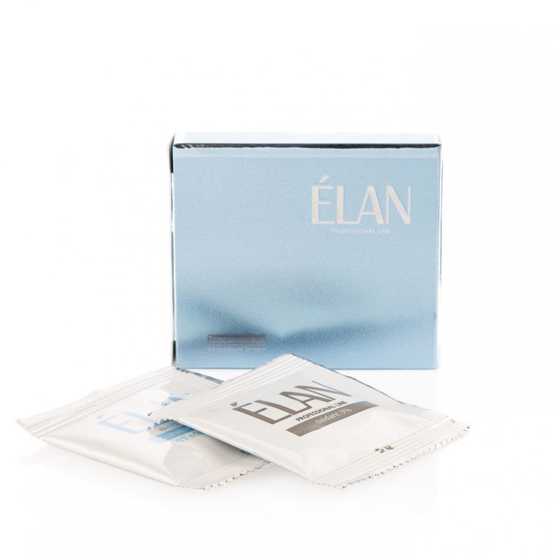 ELAN Мини набор для окрашивания бровей "03 medium brown"