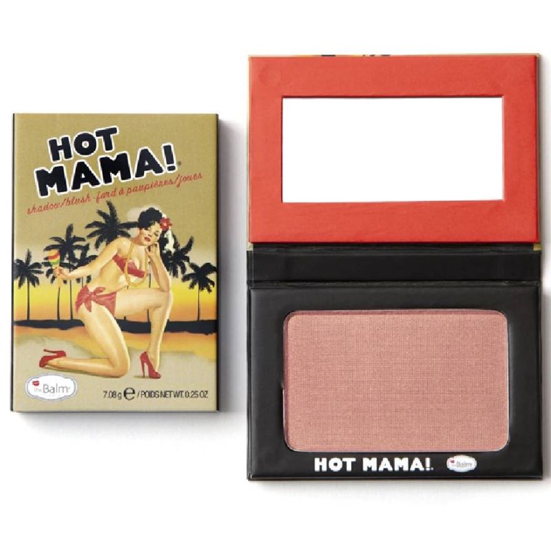 theBalm Mamas Hot Mama - Eyeshadow Blush for Face, 7.08 g
