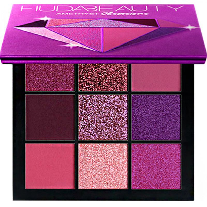 HUDA BEAUTY Obsessions Palette - Amethyst, Eyeshadow Palette, 10 g.