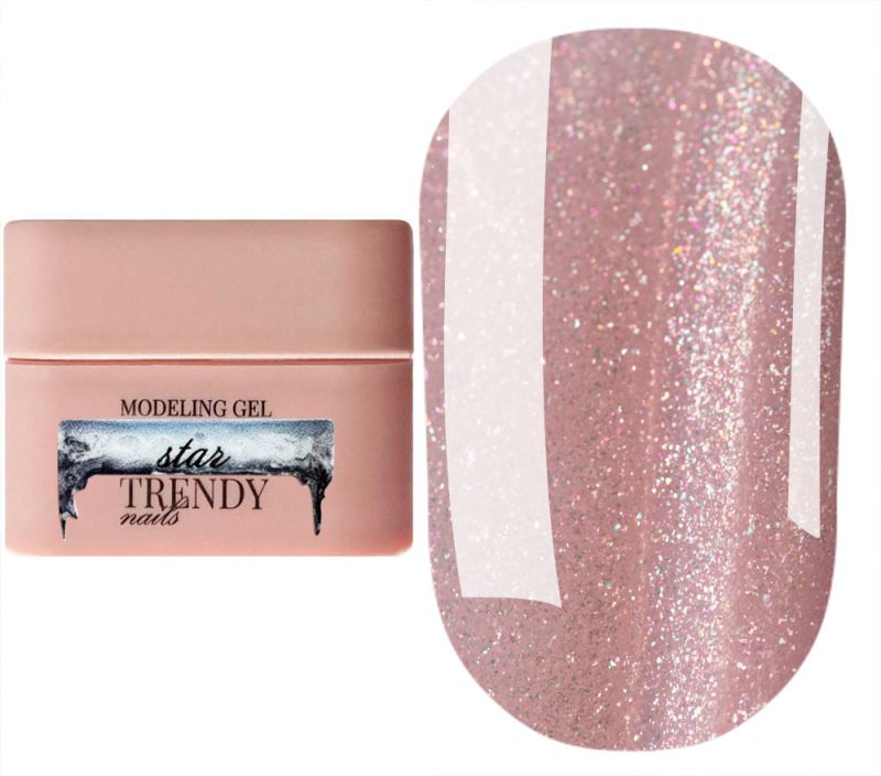 Trendy Nails Гель для ногтей Modeling Gel STAR, 30 мл