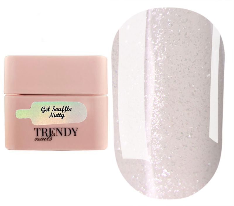 Trendy nails Гель-суфле Gel Souffle Ice Cream Nutty, 15 мл