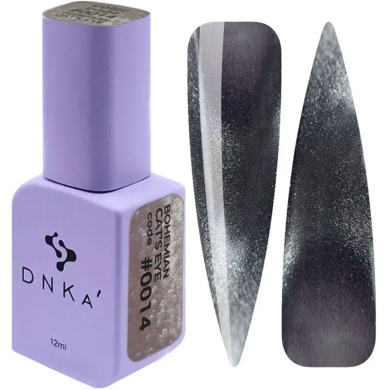 DNKa Гель-лак для ногтей Bohemian Cat's Eye HEMA/ TPO Free 0014, 12 мл