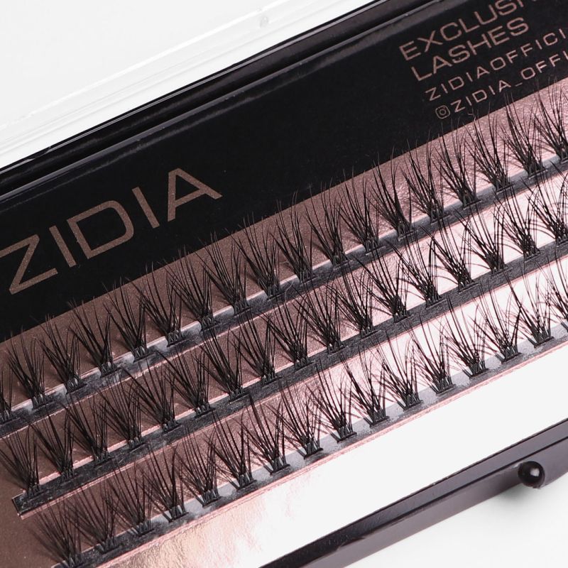 ZIDIA Cluster lashes 20D Flame Series C 0.10 (3 bands, size 11mm)