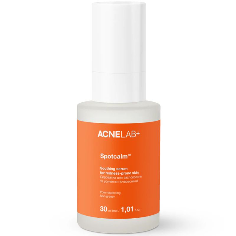 ACNELAB+ Сироватка для заспокоєння та усунення почервоніння Spotcalm Soothing serum for redness-prone skin, 30 мл